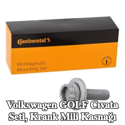 CONTITECH Cıvata seti, krank mili kasnağı — 2012 Volkswagen Golf