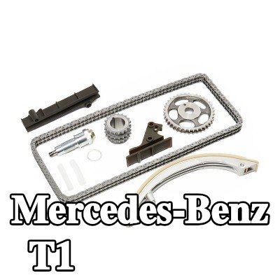FEBI BILSTEIN طقم سلسلة التوقيت مع شداد السلسلة, مع سكك انزلاقية — Mercedes-Benz T1