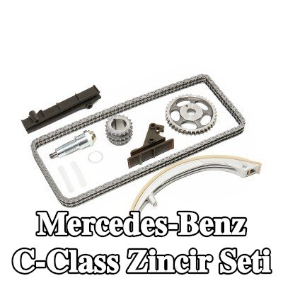 FEBI BILSTEIN Zincir gergisi içeren zamanlama zinciri kiti, kızak raylı — 2000 Mercedes-Benz C-Class