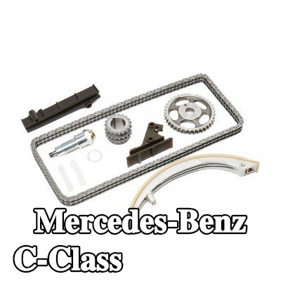 FEBI BILSTEIN طقم سلسلة التوقيت مع شداد السلسلة, مع سكك انزلاقية — 2000 Mercedes-Benz C-Class
