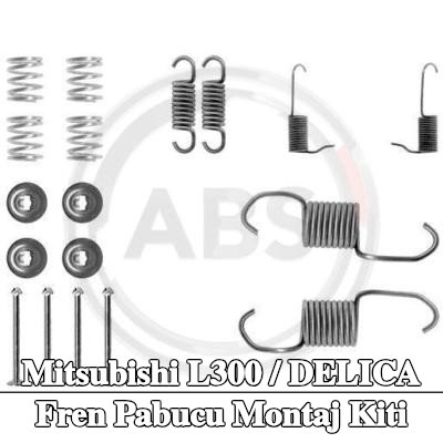 A.B.S. Fren pabucu montaj kiti — Mitsubishi L300 / Delica