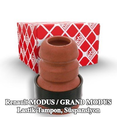 FEBI BILSTEIN Lastik tampon, süspansiyon Ön aks Sol, Ön Aks Sağ, Ön aks her iki taraf — Renault Modus / Grand Modus