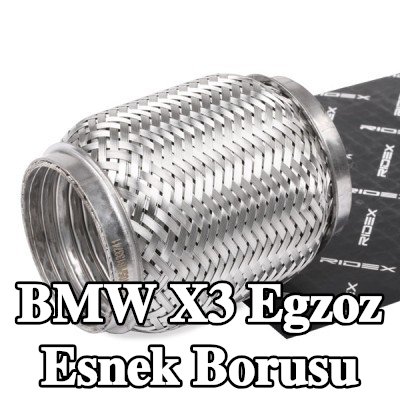 RIDEX Bağlantı borusu olmayan egzoz esnek borusu — 2016 BMW X3