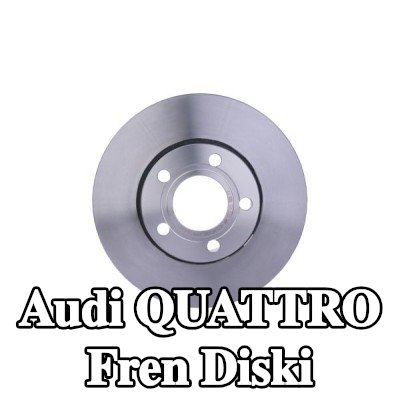 HELLA Fren diski Dış Çap: 276mm, Dıştan Havalandırmalı, tekerlek göbeği olmadan, tekerlek saplamaları olmadan — Audi Quattro