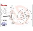 BREMBO Fren diski Prime, Outer Diameter: 330mm, içten havalandırmalı, Kaplamalı, cıvata/vida ile — Honda Pilot (2)
