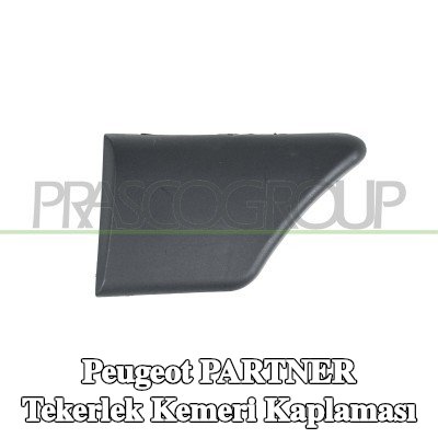 PRASCO Sol ön tekerlek kemeri süslemesi, sabitleme malzemesi ile — Peugeot Partner