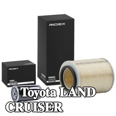 RIDEX مجموعة الفلاتر — 1990 Toyota Land Cruiser