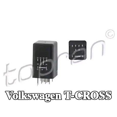 TOPRAN وحدة التحكم في شمعة التوهج — Volkswagen T-cross