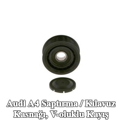 BOSCH Saptırma / kılavuz kasnağı, V-ribbed belt Ø: 69mm — 2012 Audi A4