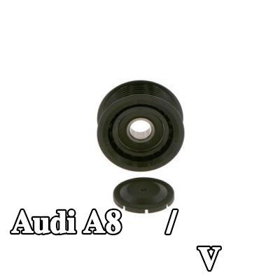 BOSCH بكرة الانحراف/التوجيه, V-ribbed belt Ø: 69mm — Audi A8