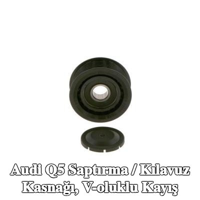 BOSCH Saptırma / kılavuz kasnağı, V-ribbed belt Ø: 69mm — 2012 Audi Q5