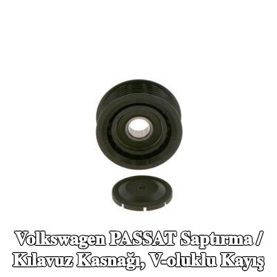 BOSCH Saptırma / kılavuz kasnağı, V-ribbed belt Ø: 69mm — 2000 Volkswagen Passat