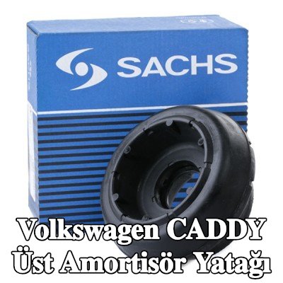 SACHS Üst amortisör yatağı Ön Aks Sol, Ön Aks Sağ, bilyalı rulman içermez — 2002 Volkswagen Caddy