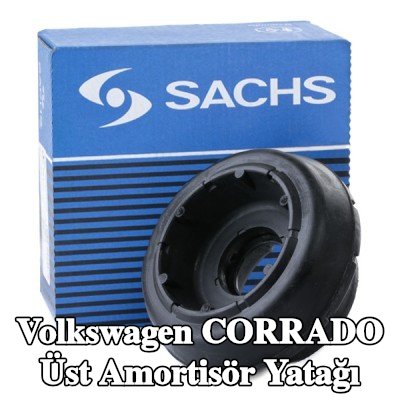 SACHS Üst amortisör yatağı Ön Aks Sol, Ön Aks Sağ, bilyalı rulman içermez — Volkswagen Corrado