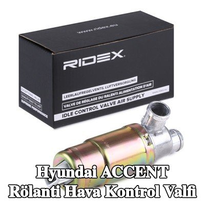 RIDEX Rölanti hava kontrol valfi — 1997 Hyundai Accent