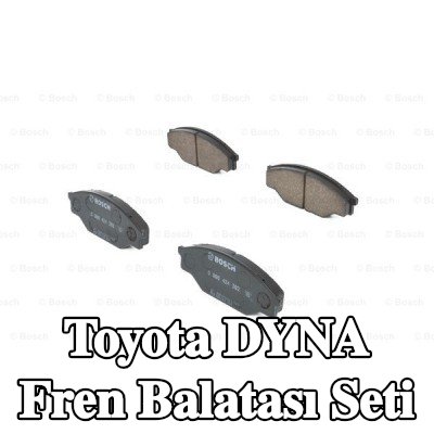 BOSCH Fren balatası seti 15, 5mm — 2000 Toyota Dyna