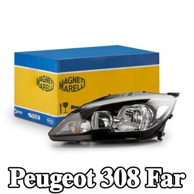 MAGNETI MARELLI Far Sol, HB3, PY21W, ampullü — 2016 Peugeot 308