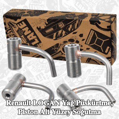 ET ENGINETEAM Yağ püskürtme, piston alt yüzey soğutma — 2012 Renault Logan