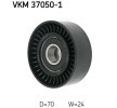 SKF Saptırma / kılavuz kasnağı, V-ribbed belt Ø: 70mm — Peugeot 508 (2)