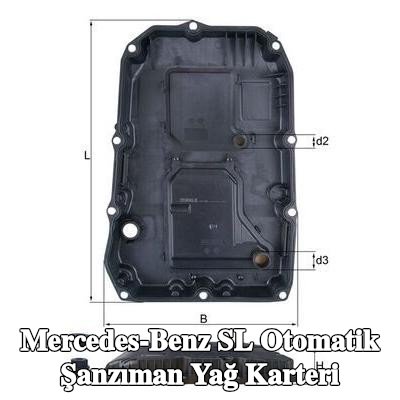 MAHLE Contalı/sızdırmazlık elemanlı otomatik şanzıman yağ karteri, filtre ile — Mercedes-Benz Sl