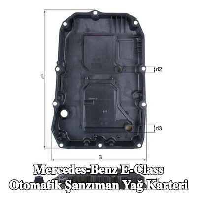 MAHLE Contalı/sızdırmazlık elemanlı otomatik şanzıman yağ karteri, filtre ile — Mercedes-Benz E-Class
