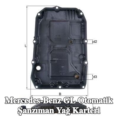 MAHLE Contalı/sızdırmazlık elemanlı otomatik şanzıman yağ karteri, filtre ile — Mercedes-Benz Gl