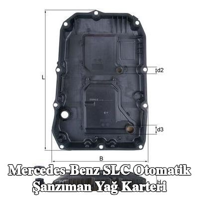 MAHLE Contalı/sızdırmazlık elemanlı otomatik şanzıman yağ karteri, filtre ile — Mercedes-Benz Slc