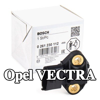 BOSCH مستشعر ضغط الوقود جانب الضغط المنخفض — 2005 Opel Vectra