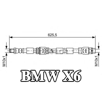 BOSCH خرطوم الفرامل 600mm — 2012 BMW X6