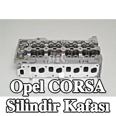 AMC Valf kılavuzları ile silindir kafası, valf yuvaları ile, valf yayları ile, valfli — 2005 Opel Corsa