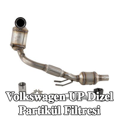 WALKER Montaj parçaları ile birlikte dizel partikül filtresi — Volkswagen Up