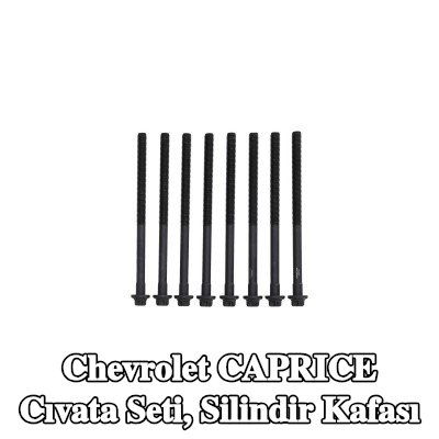 KAMOKA Cıvata seti, silindir kafası — Chevrolet Caprice