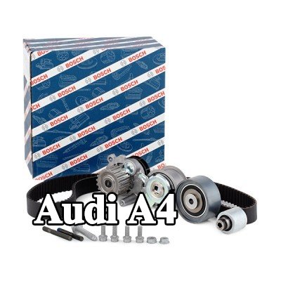 BOSCH مجموعة مضخة المياه وحزام التوقيت عدد الأسنان: 141, Width: 30mm — 2004 Audi A4