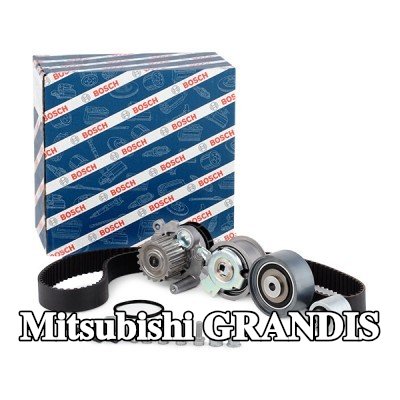 BOSCH مجموعة مضخة المياه وحزام التوقيت عدد الأسنان: 141, Width: 30mm — Mitsubishi Grandis