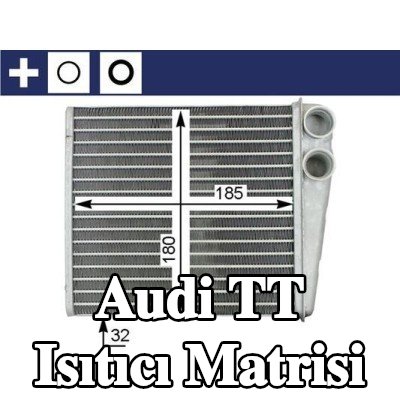 MAHLE Conta halkalı ısıtıcı matrisi — 2012 Audi Tt