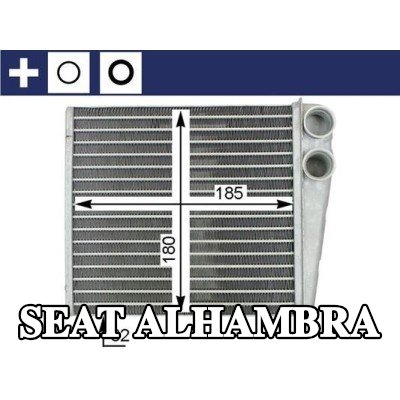 MAHLE مصفوفة التدفئة مع حلقة مانعة للتسرب — SEAT Alhambra