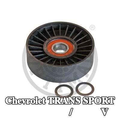 OPTIMAL بكرة الانحراف/التوجيه, V-ribbed belt Ø: 90, 5mm — Chevrolet Trans Sport