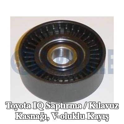 RUVILLE Saptırma / kılavuz kasnağı, V-ribbed belt Ø: 70mm — Toyota Iq