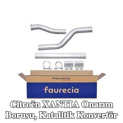 HELLA Onarım borusu, montaj parçaları ile birlikte katalitik konvertör — Citroën Xantia