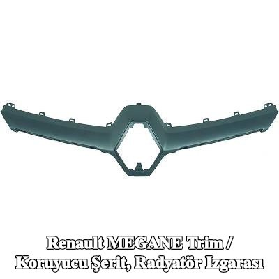 DIEDERICHS Trim / koruyucu şerit, radyatör ızgarası Ön — 2012 Renault Megane