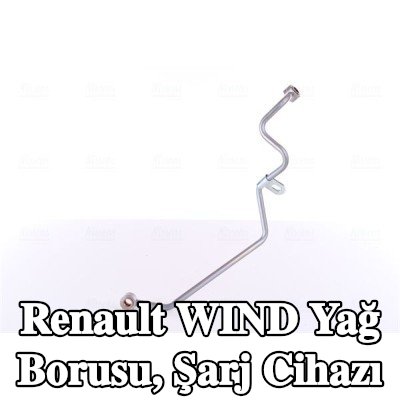 NISSENS Yağ Borusu, şarj cihazı — 2011 Renault Wind