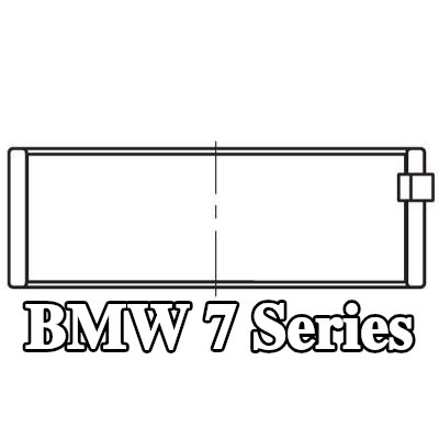 MAHLE محامل الطرف الكبير — 2016 BMW 7 Series
