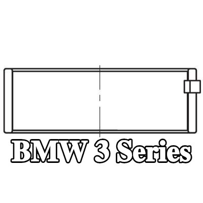 MAHLE محامل الطرف الكبير — BMW 3 Series
