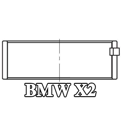MAHLE محامل الطرف الكبير — BMW X2