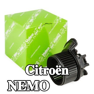 VALEO محرك منفاخ بدون منظم مدمج — Citroën Nemo