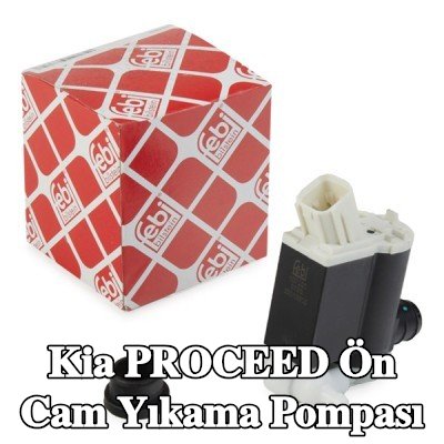 FEBI BILSTEIN Conta halkalı ön cam yıkama pompası — 2012 Kia Proceed