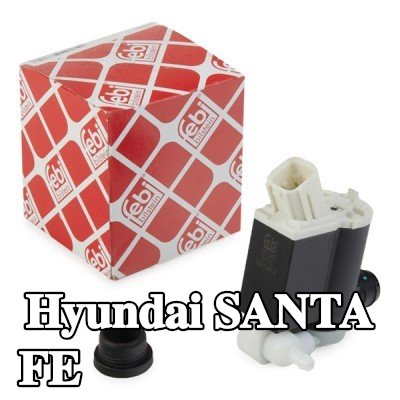 FEBI BILSTEIN مضخة غسيل الزجاج الأمامي مع حلقة مانعة للتسرب — 2012 Hyundai Santa Fe