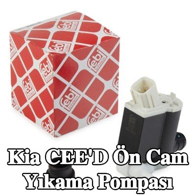 FEBI BILSTEIN Conta halkalı ön cam yıkama pompası — 2012 Kia Cee'd
