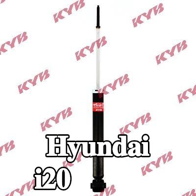 KYB ممتص الصدمات Excel-G, المحور الخلفي, ضغط الغاز, ممتص صدمات تلسكوبي — Hyundai i20