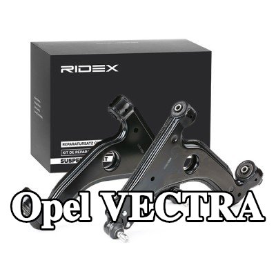 RIDEX طقم إصلاح ذراع التحكم المحور الأمامي الأيسر, المحور الأمامي الأيمن, السفلي, بدون مواد التثبيت — 2000 Opel Vectra
